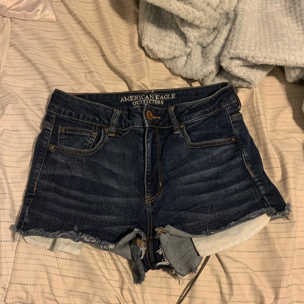 american eagle jean shorts
